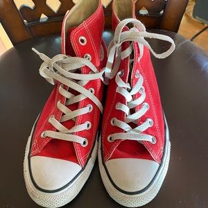 Red Chucks Converse